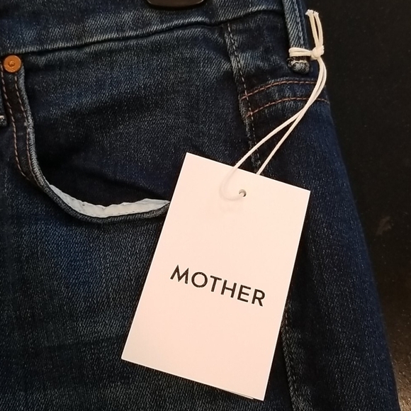 💕MOTHER💕 High Waisted Looker Jeans ~ Until Next Time Skinny High Rise 32 NWT - Picture 13 of 14